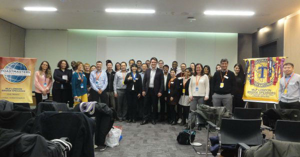 Simon Bucknall and MLP London Bridge Speakers